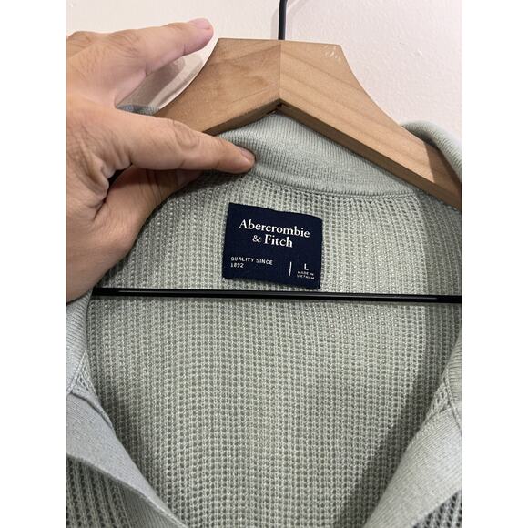 Johnny Collar Knitted Polo Tee L Camp Resort Rockabilly Elvis Luxury Old Money - Picture 6 of 15